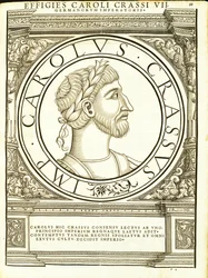Carolus Crassus, Illustration aus 